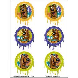Scooby Doo Birthday Party Tattoos