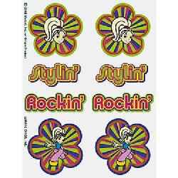 Polly Pocket Birthday Party Favor Temporary Tattoos