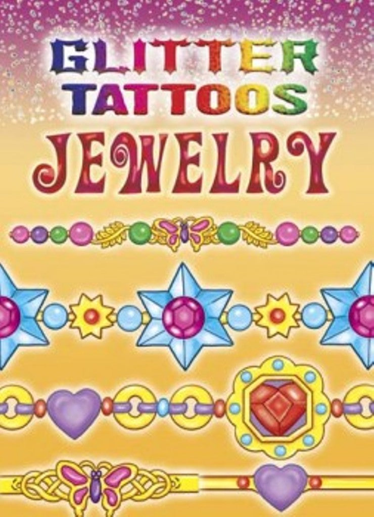 Glitter Tattoos Jewelry Little Activity Book