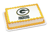 NFL Green Bay Packers Edible Icing Sheet Cake Decor Topper