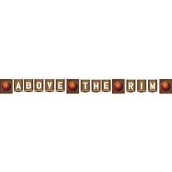 Fast Break Basketball Plastic Banner