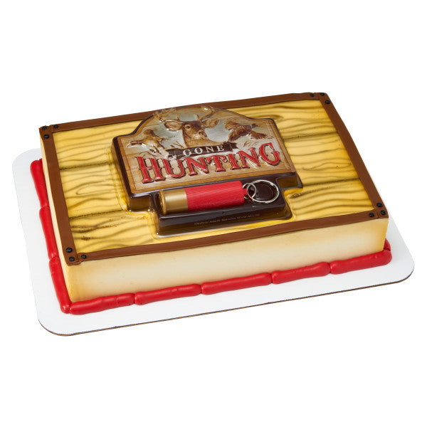 Gone Hunting Cake Decor Topper