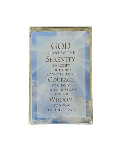 Serenity Prayer Pocket Faith Card