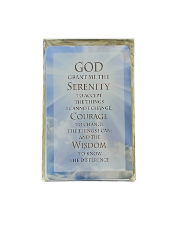 Serenity Prayer Pocket Faith Card