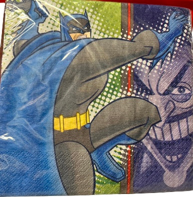 Batman The Brave and The Bold Lunch Napkins