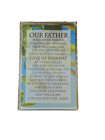 The Lord's Prayer Pocket Faith Card