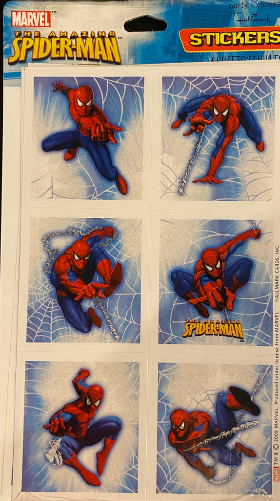 The Amazing Spider-Man Party Sticker-