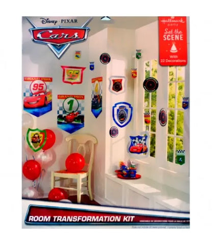 Disney Cars Grand Prix Party Room Transformation Kit