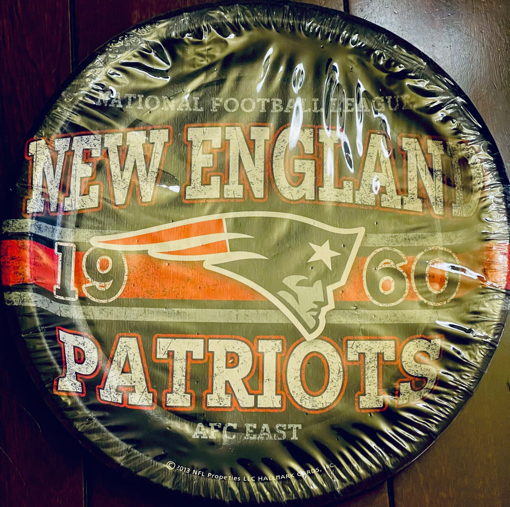 NFL New England Patriots Dinner Plates