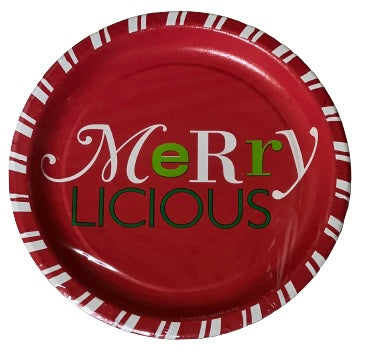 Christmas Merry-Licious Dessert Plates
