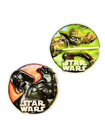 Star Wars Yoda & Darth Vader Pop Top Cake Decoration Set