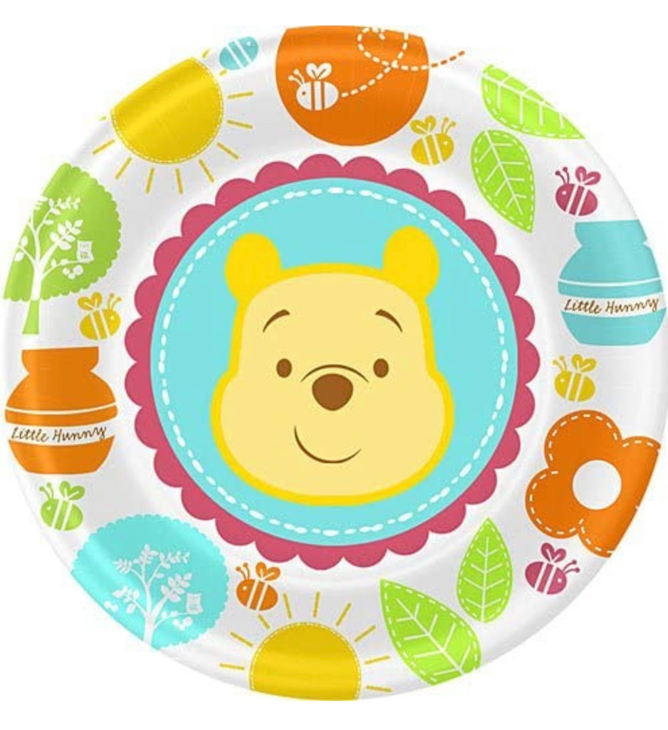 Winnie The Pooh 'Little Hunny' Baby Shower Dessert Plates