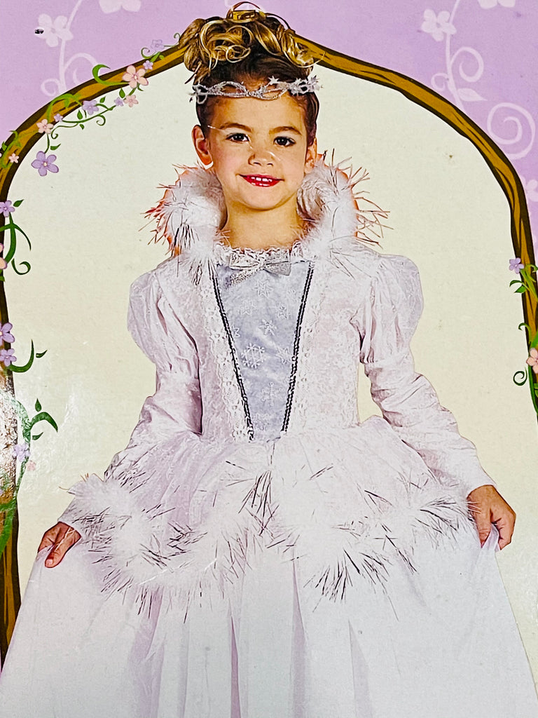 Storytime Wishes Snow Queen Children's Costume - Size Small (4-6)