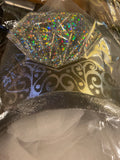 Diamond Ring Tiara Costume Accessory by Elope