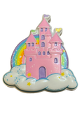 Pink Fairytale Castle Pop Top Cake Topper