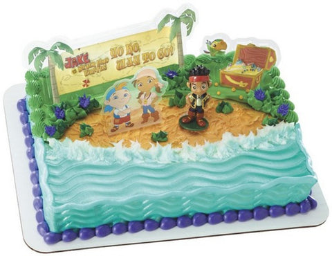 Jake and the Neverland Pirates Yo Ho Way to Go Cake Topper