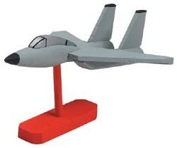 Darice Wood Model Kit Fighter Jet