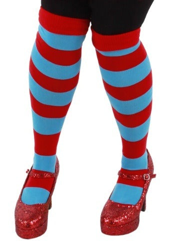 Dr. Seuss Thing 1 and 2 Stripey Socks by Elope