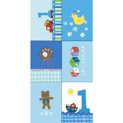 Lil Boy's First Birthday Party Stickers