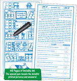 Invisible Ink Line Up Yes & Know Mr. Mystery: Secret Agent Spy & Game Book