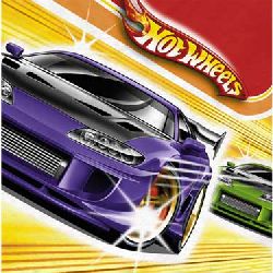 Hot Wheels Birthday Party Luncheon Napkins