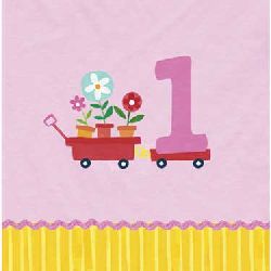 Lil Girl First Birthday Party Birthday Party Napkins