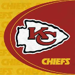 NFL Kansas City Chiefs Luncheon Napkins