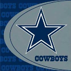 NFL Dallas Cowboys Luncheon Party Napkins