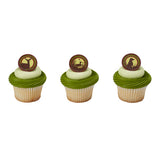 24 Hunting Cupcake Rings
