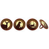 24 Hunting Cupcake Rings