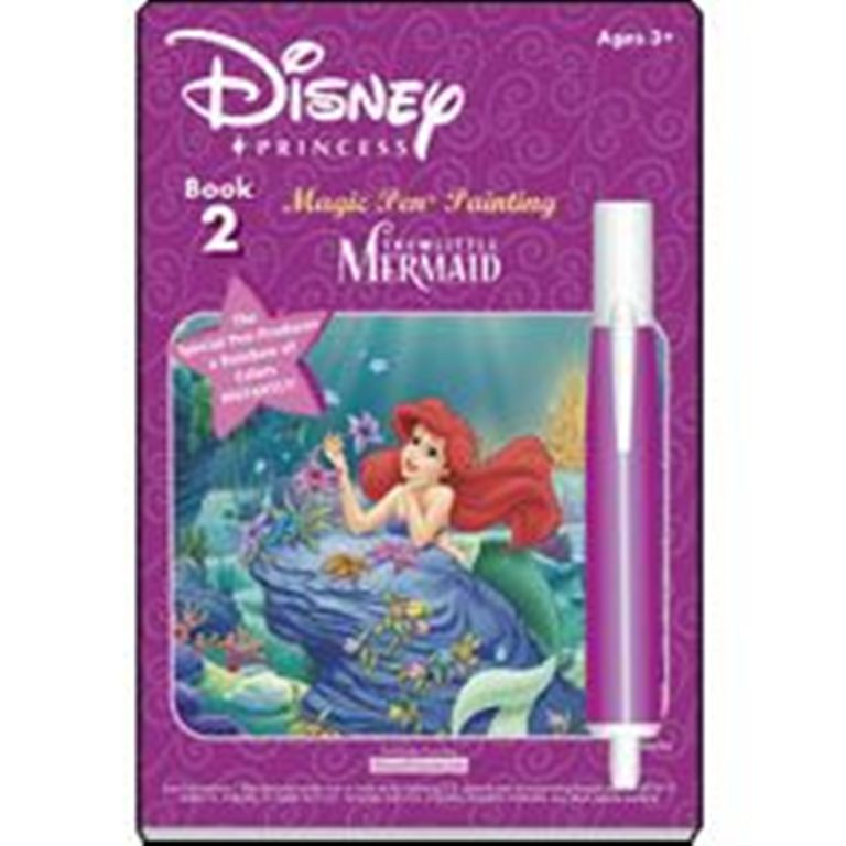Disney Princess Little Mermaid Magic Pen Painting Book 1