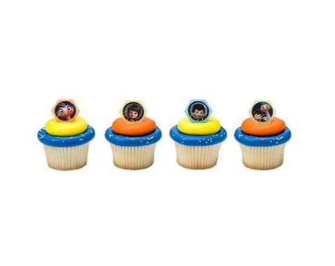 24 Miles from Tomorrowland Ready for Adventure Cupcake Topper Rings