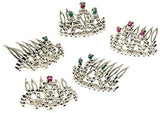 Mini Tiara Comb Party Favors - 12 count