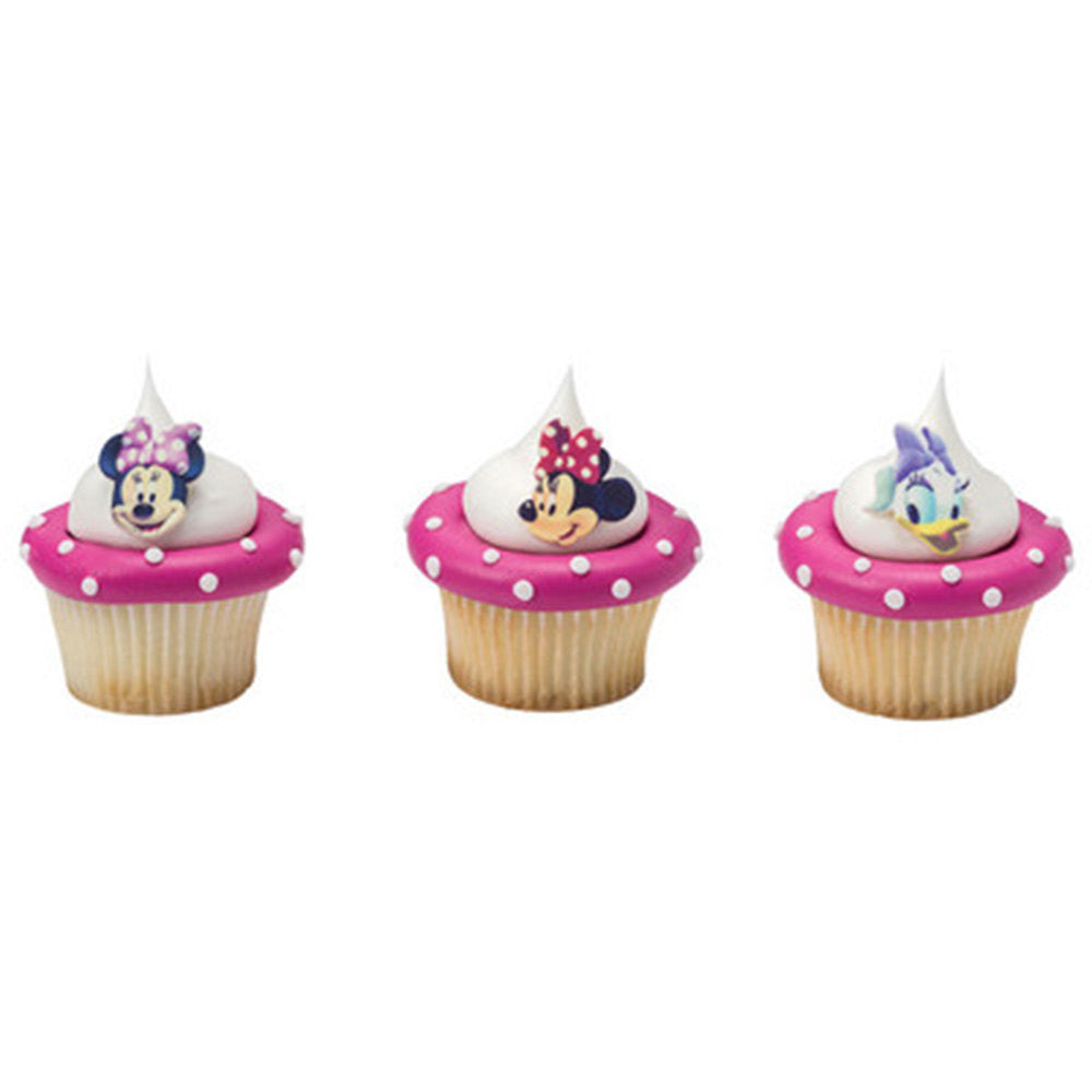 Disney Minnie Mouse and Daisy Duck Cupcake Toppers