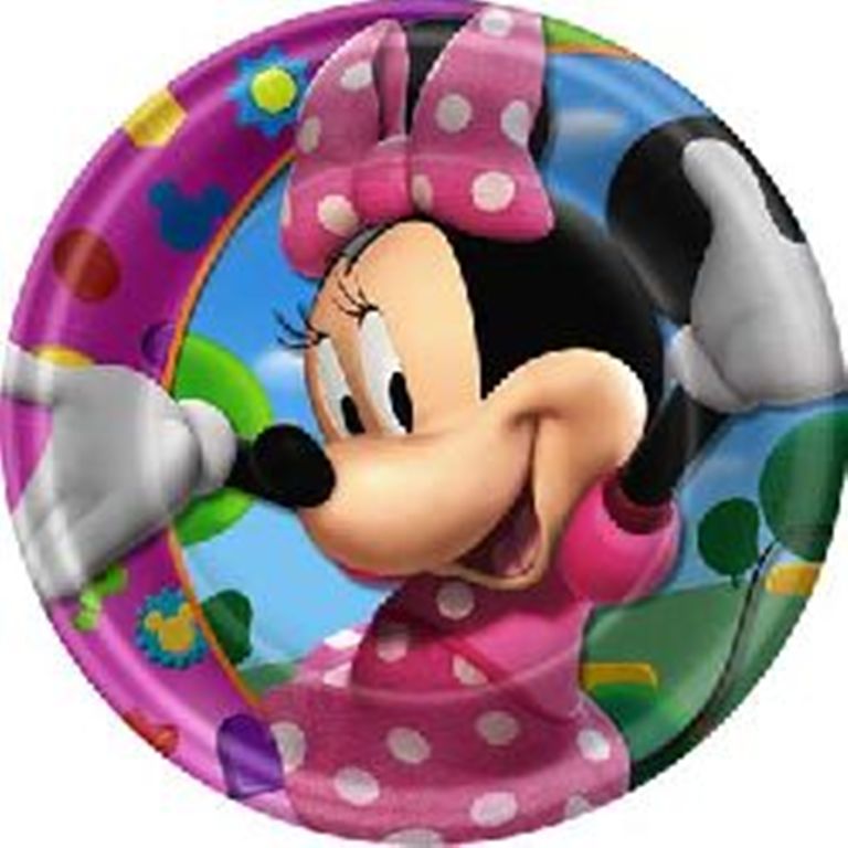 Minnie Mouse Dinner Plates