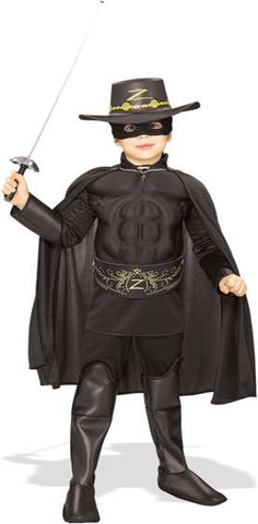 Zorro Muscle Chest Child Costume