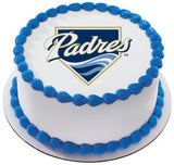 MLB San Diego Padres Edible Icing Sheet Cake Decor Topper