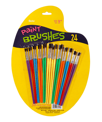 Darice Paint Brush Set - 24pc