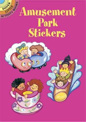 Amusement Park Stickers Little Activity Book