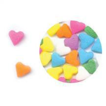Pastel Heart Edible Sugar Quin Sprinkles Cake Decorations