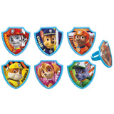 24 Paw Patrol Cupcake Topper Rings