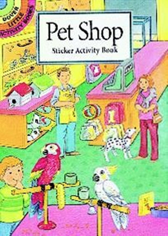 Pet Shop Sticker Little Activity Book