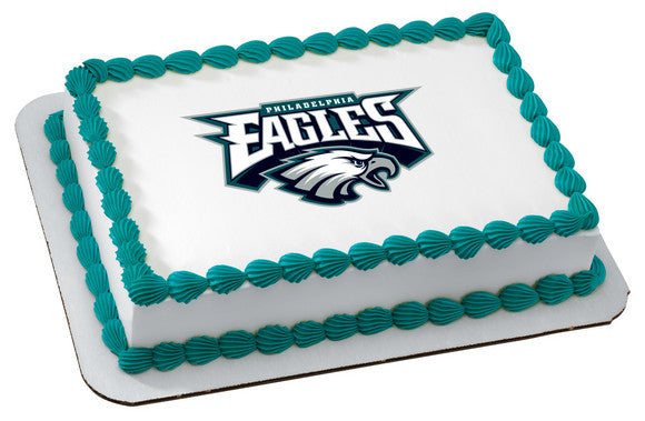 NFL Philadelphia Eagles Edible Icing Sheet Cake Decor Topper – Bling ...
