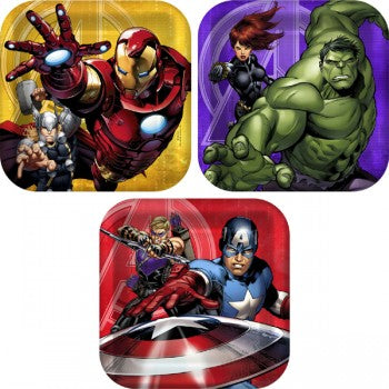 Avengers Assemble Dessert Plates
