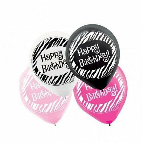 Another Year of Fabulous Happy Birthday Latex Balloons
