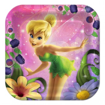 Disney Fairies Tinkerbell Tink Sweet Treat Dessert Plates
