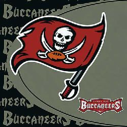 NFL Tampa Bay Buccaneers Luncheon Napkins