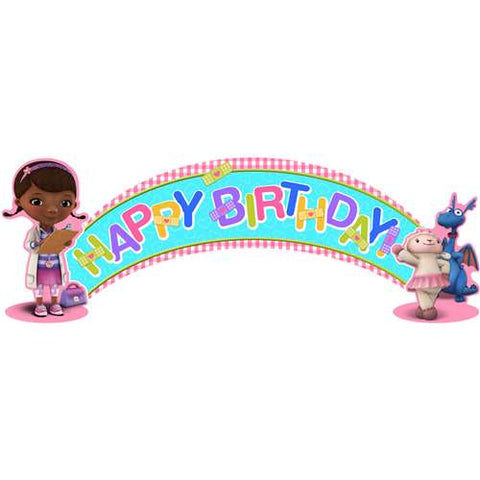 Disney Jr Doc McStuffins Birthday Party Decoration Banner