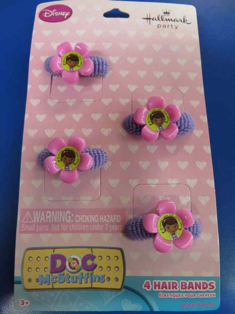 Disney Jr Doc McStuffins Birthday Party Favor Hair Bands