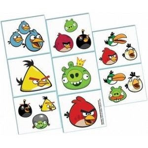 Angry Birds Temporary Tattoos